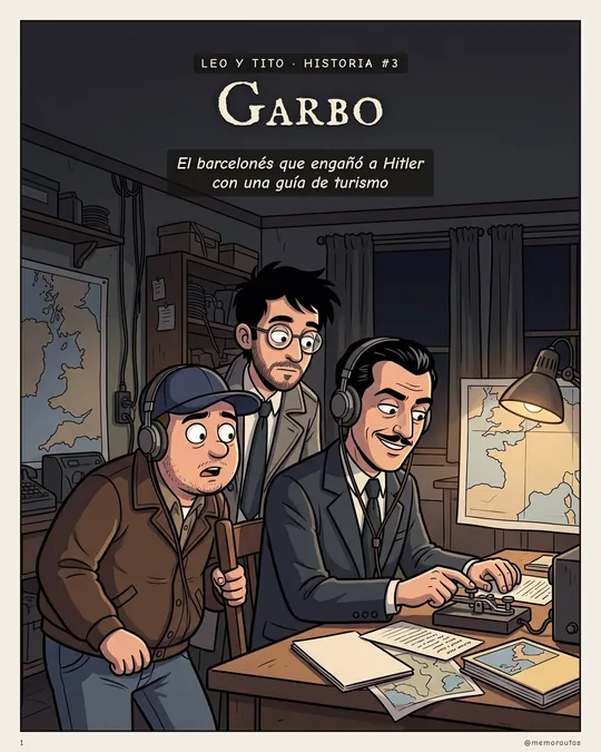 Portada del cómic Garbo